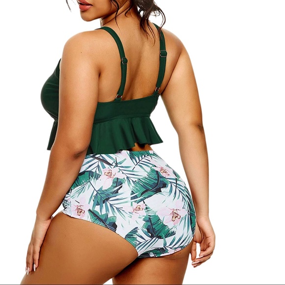 Daci Women Plus Size Two Piece Swimsuits - Picture 2 of 2